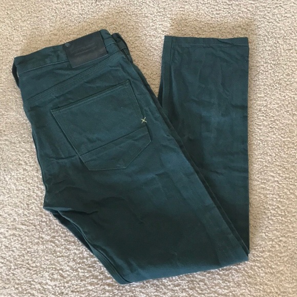 racing green jeans